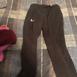 Black nike joggers